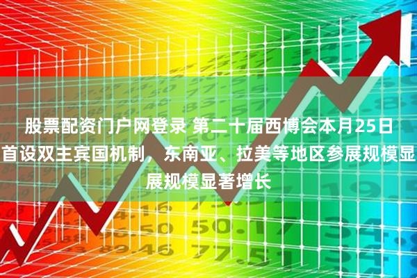 股票配资门户网登录 第二十届西博会本月25日开幕：首设双主宾国机制，东南亚、拉美等地区参展规模显著增长